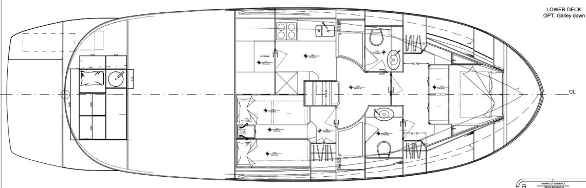 Apreamare Gozzo 48 layout_island yachts broker3
